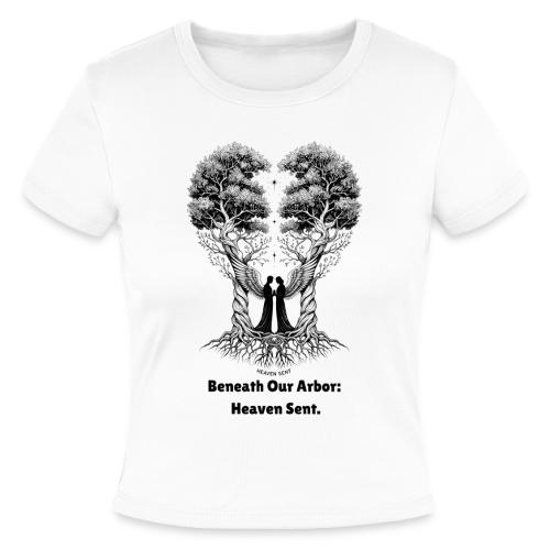 Angelic Guardian T-Shirt, Mug - Slim Fit Rib Women's T-Shirt