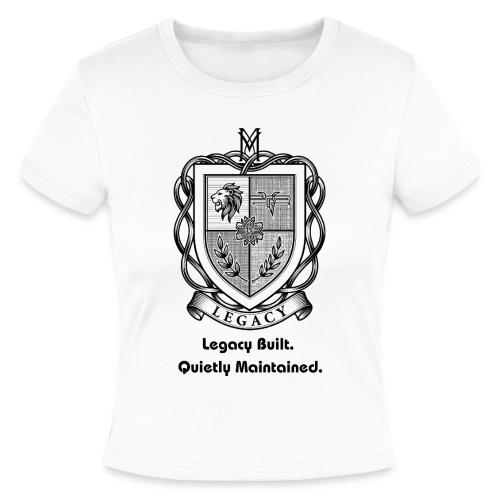 Quiet Luxury T-Shirt, Sweatshirt, & Poster - Slim Fit Rib Women's T-Shirt