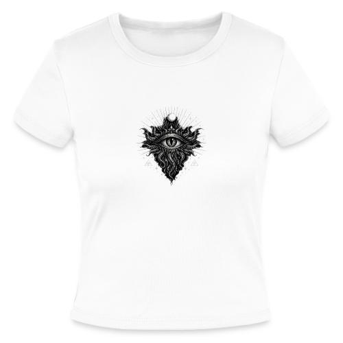 Eldritch Eye - Slim Fit Rib Women's T-Shirt