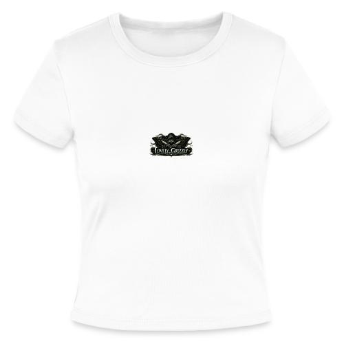 Lovely Grizzly logo - Slim Fit Rib Women's T-Shirt
