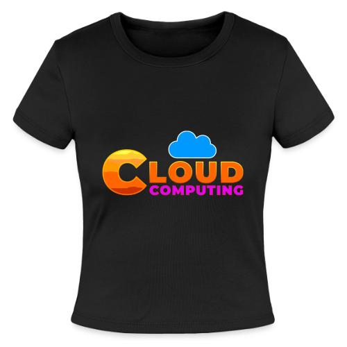 Cloud Computing - Slim Fit Rib Women's T-Shirt