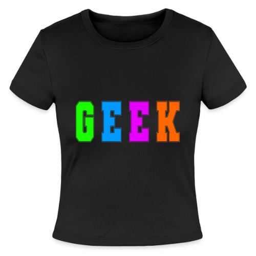 Certified Geek Mode - Slim Fit Rib Women's T-Shirt