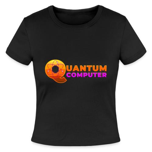 Quantum computer: Quantum Logic Unleashed - Slim Fit Rib Women's T-Shirt