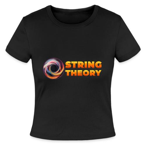 String Theory! - Slim Fit Rib Women's T-Shirt
