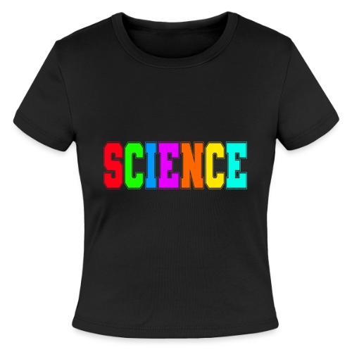 Spectrum of Science - Slim Fit Rib Women's T-Shirt