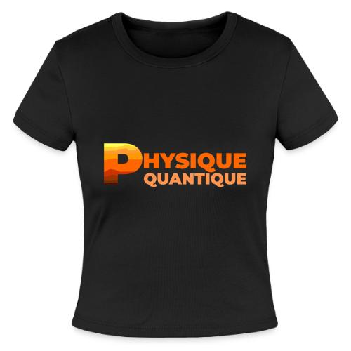 Quantum physics - Slim Fit Rib Women's T-Shirt