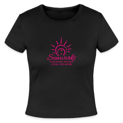 Neon - Slim Fit Rib Women's T-Shirt