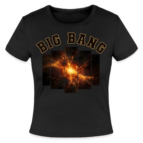 Big Bang Horizon - Slim Fit Rib Women's T-Shirt