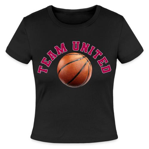 Team United Basketball Unity Design - Slim Fit Rib Women's T-Shirt