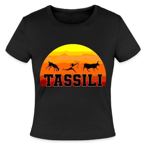 Algeria: Tassili Timeless - Slim Fit Rib Women's T-Shirt