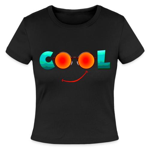 Stay Cool Chill Vibes Design - Slim Fit Rib Women's T-Shirt