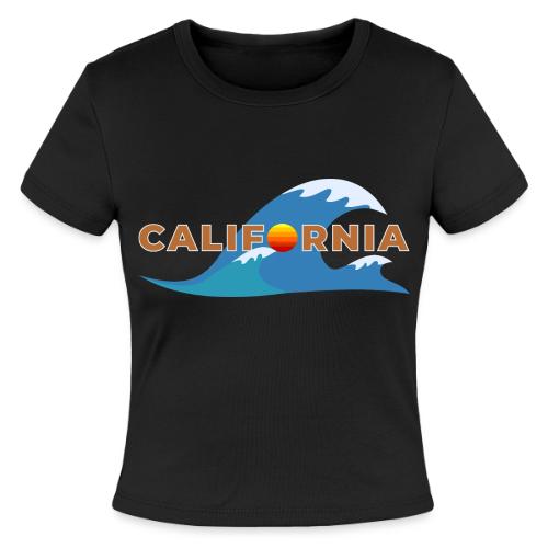 Blue Wave California - Slim Fit Rib Women's T-Shirt