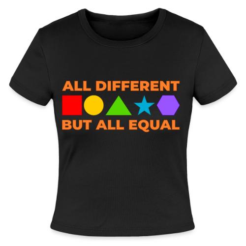 United in Diversity - Slim Fit Rib Women's T-Shirt
