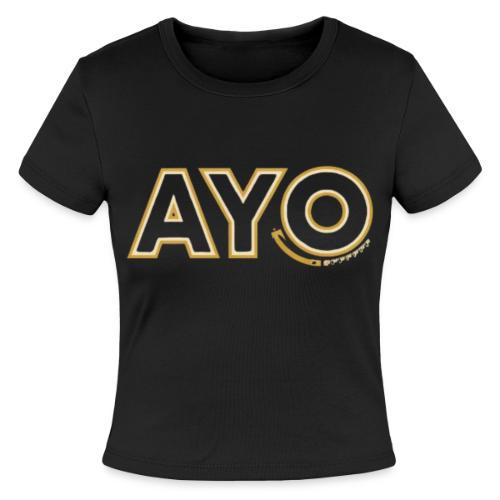 AyoGaming's Logo v1 - Slim Fit Rib Women's T-Shirt