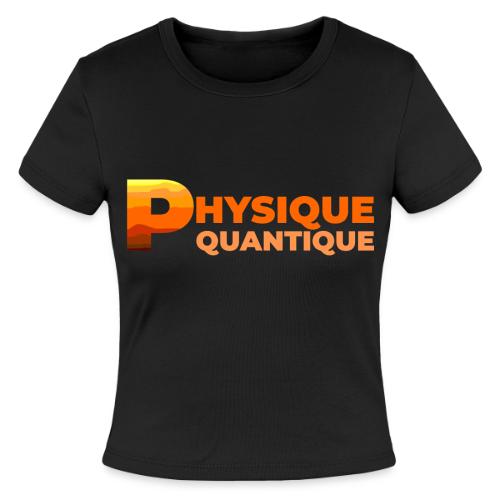 Quantum physics - Slim Fit Rib Women's T-Shirt