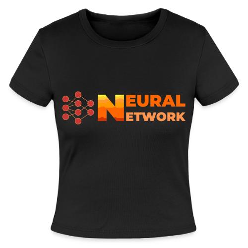 Neural Network: Digital Synapses - Slim Fit Rib Women's T-Shirt