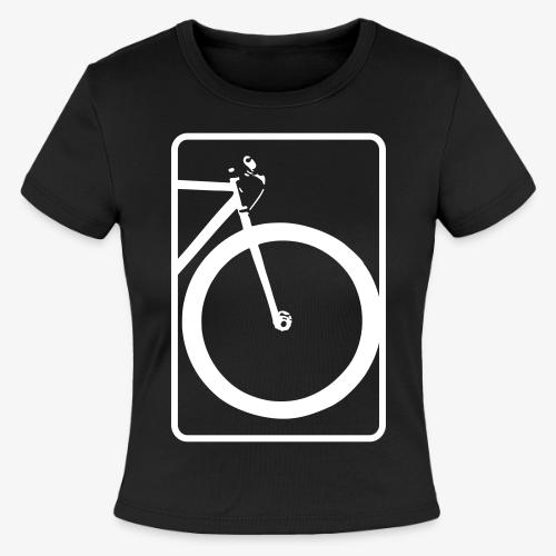 Front Wheel Forward - Slim Fit Rib Women's T-Shirt