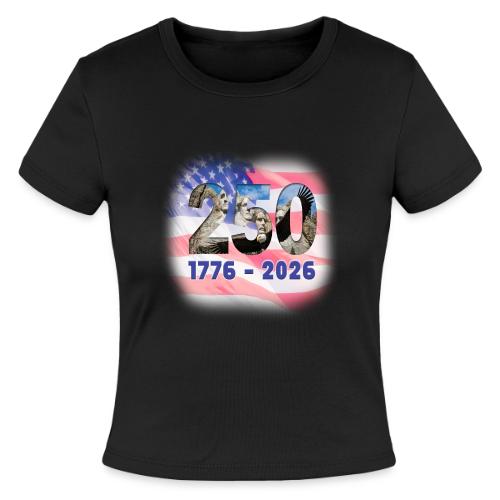 1776 - 2026 | 250 Years USA - Slim Fit Rib Women's T-Shirt
