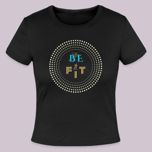 Be Fit - Slim Fit Rib Women's T-Shirt