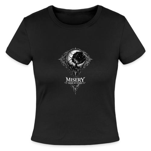 Misery made of stars - Slim Fit Rib Women's T-Shirt