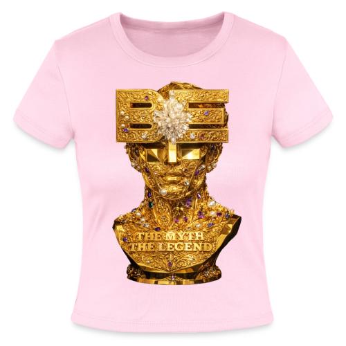 Be the Myth the Legend - Slim Fit Rib Women's T-Shirt