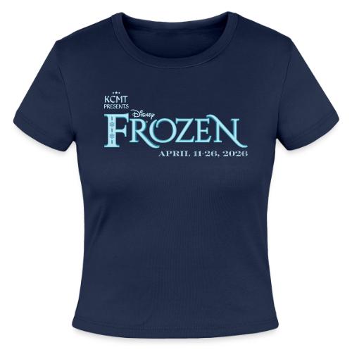 KCMT Frozen Merch - Slim Fit Rib Women's T-Shirt