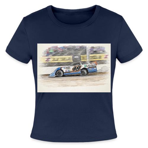 Jonathan Davenport's #49 - Slim Fit Rib Women's T-Shirt