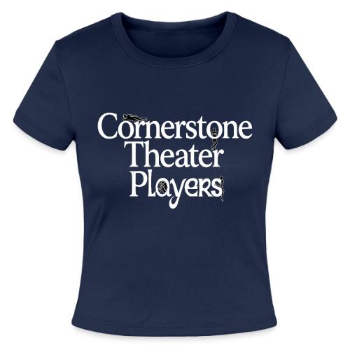 Cornerstone Theater Players (Light) - Slim Fit Rib Women's T-Shirt