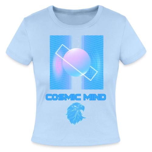 Cosmic Mind - Slim Fit Rib Women's T-Shirt