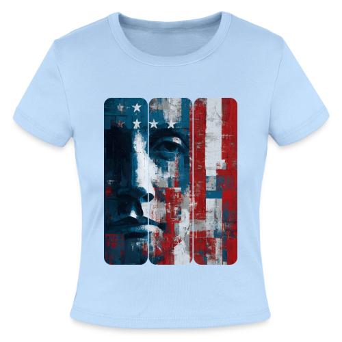 American Echoes - Slim Fit Rib Women's T-Shirt