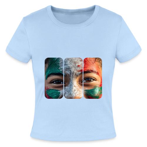 Colors of México - Slim Fit Rib Women's T-Shirt