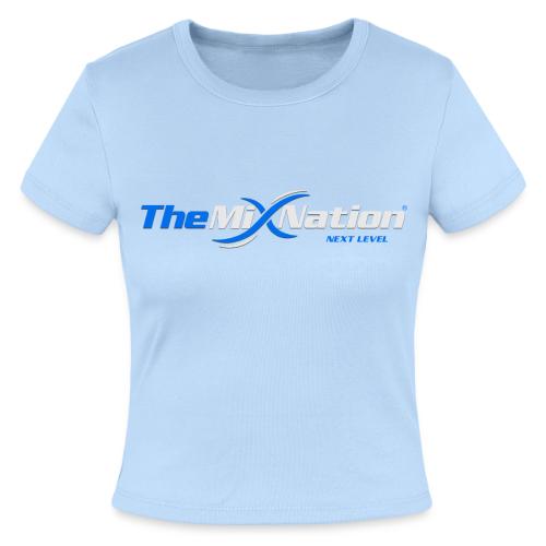 TheMixNation Logo - Slim Fit Rib Women's T-Shirt
