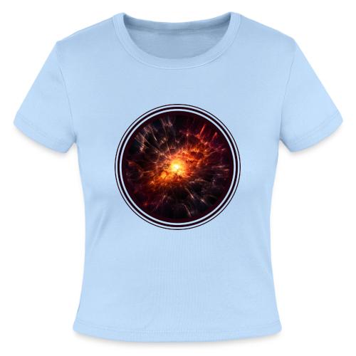 Supernova: Stellar Burst - Slim Fit Rib Women's T-Shirt