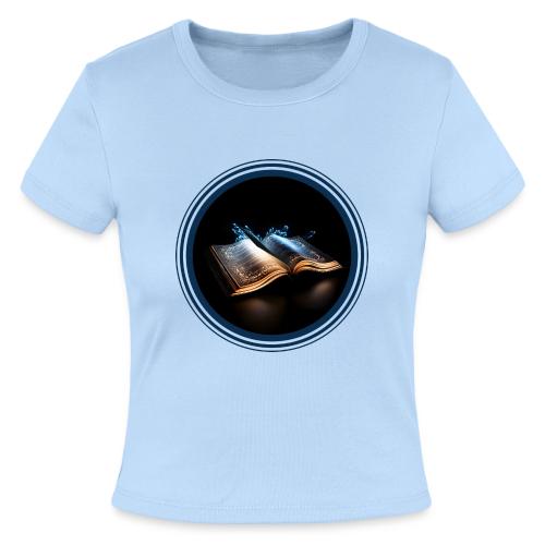 Knowledge - Slim Fit Rib Women's T-Shirt