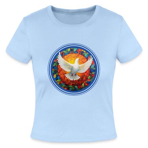 Flight of Hope - Slim Fit Rib Women's T-Shirt