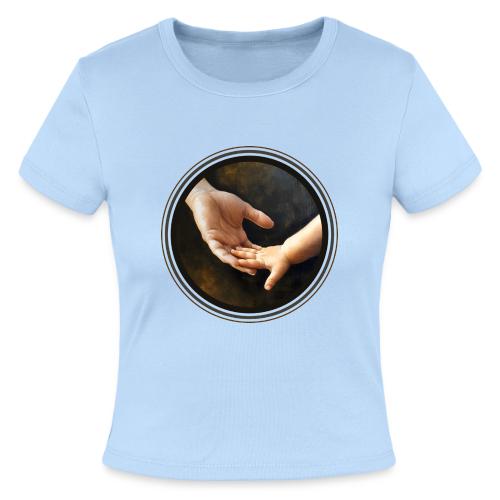Hand in hand - Slim Fit Rib Women's T-Shirt