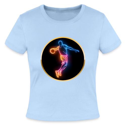 Basketball: Slam Dunk Afterglow - Slim Fit Rib Women's T-Shirt