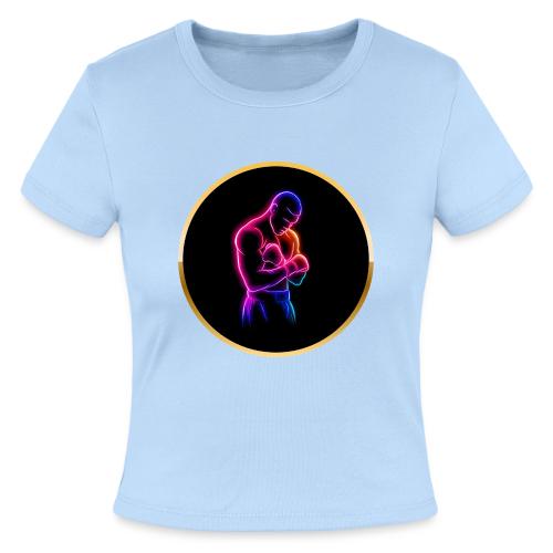 Boxing: Neon Power Guard - Slim Fit Rib Women's T-Shirt