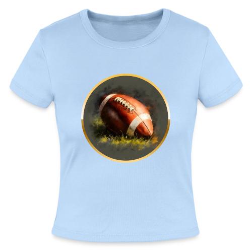 American Football: Gridiron Gold - Slim Fit Rib Women's T-Shirt