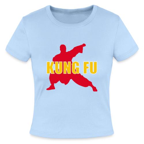 Kung Fu Energy - Slim Fit Rib Women's T-Shirt
