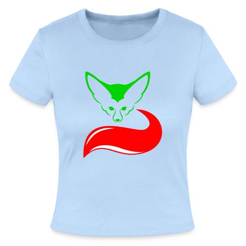 The Fennec, the Desert Fox of Algeria - Slim Fit Rib Women's T-Shirt