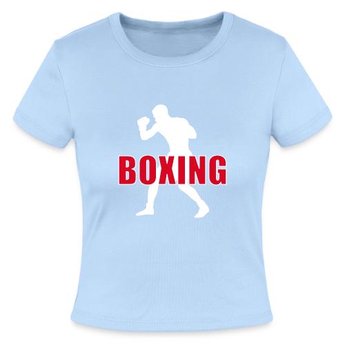 Boxing Force - Slim Fit Rib Women's T-Shirt