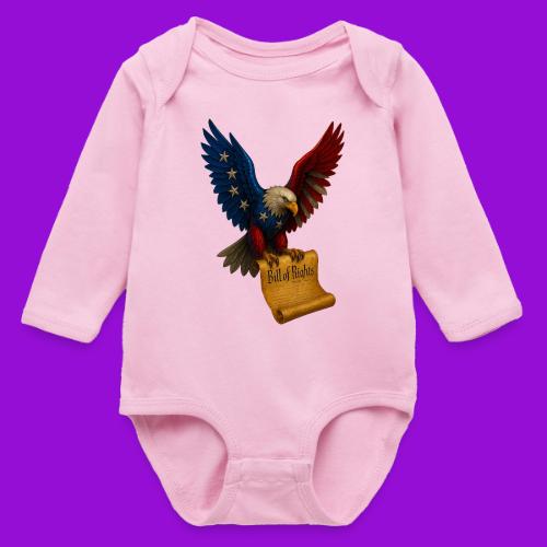 Bill of Rights Bald Eagle - Long Sleeve Baby Bodysuit