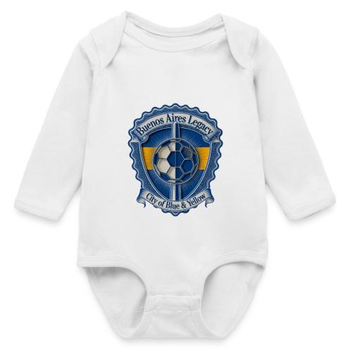 Buenos Aires Legacy T Shirt, Soccer City Pride Gif - Long Sleeve Baby Bodysuit