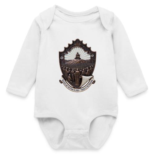 Sermon on the Mount T Shirt, Christian Faith Gift - Long Sleeve Baby Bodysuit