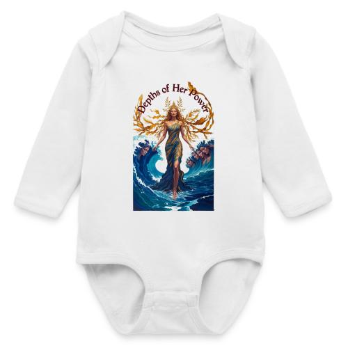 Women’s Day Tidal Sovereign T Shirt, Gift for Wife - Long Sleeve Baby Bodysuit
