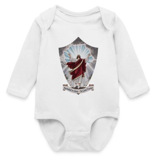 Easter Ascended in Glory T Shirt,Resurrection Gift - Long Sleeve Baby Bodysuit