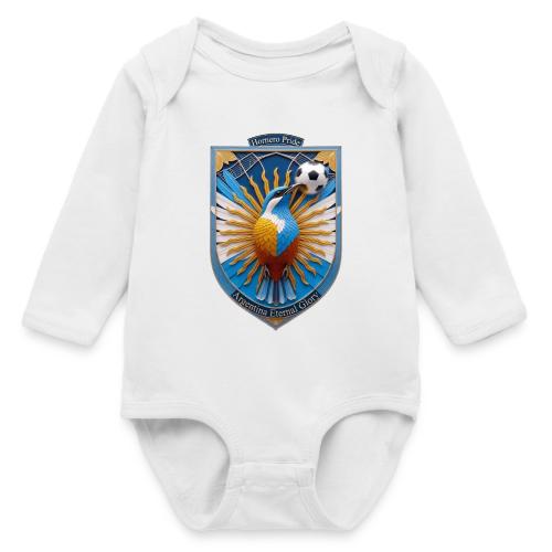 Argentina Hornero Soccer T Shirt, Football Gift - Long Sleeve Baby Bodysuit