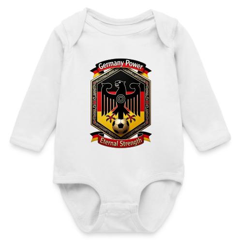 Germany Eagle Power T-Shirt, Flag Pride Gift - Long Sleeve Baby Bodysuit