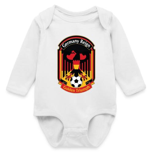 Germany Eagle Reign T-Shirt, German Flag Gift - Long Sleeve Baby Bodysuit